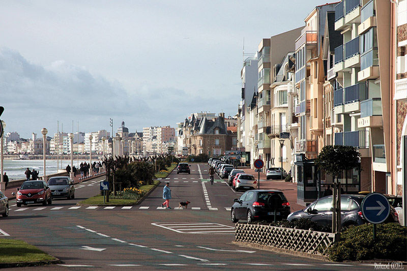 Le remblai les Sables d'Olonne en Vendée